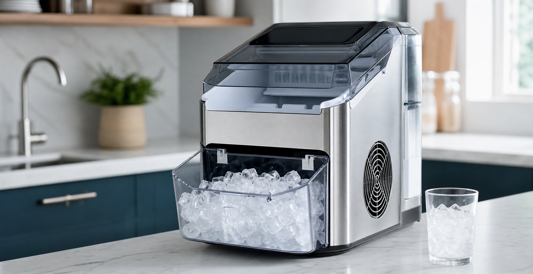 What Causes Chalky Residue to Form on Ice Cubes?