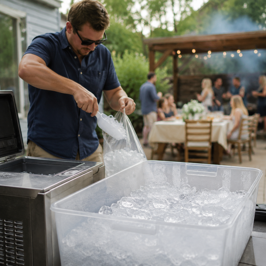 Can You Make Ice Fast Enough for Back-to-Back Summer Gatherings?