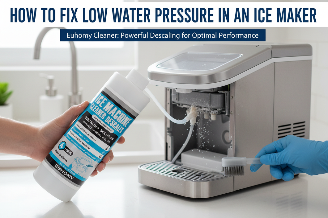 How to Fix Low Water Pressure in an Ice Maker