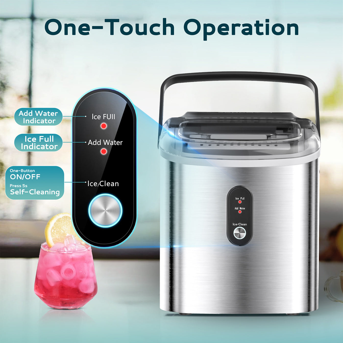 Euhomy Dart H1 Silver Bullet Ice Maker