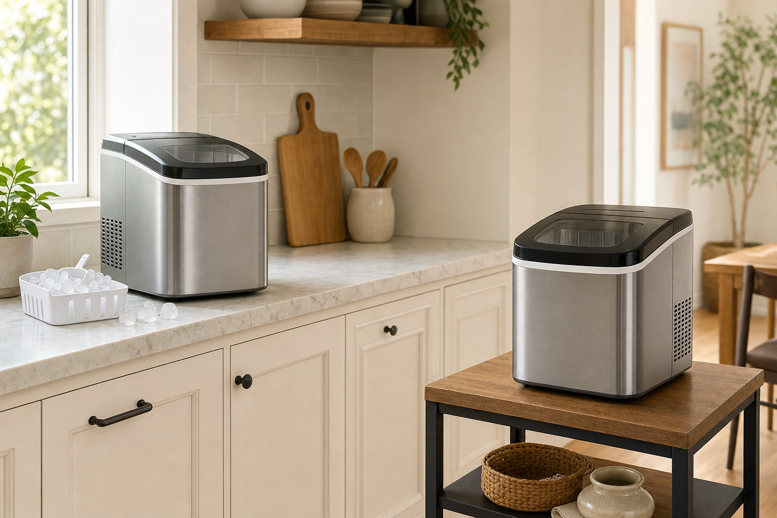 Countertop Ice Maker vs Portable Ice Maker: What Is the Real Difference?
